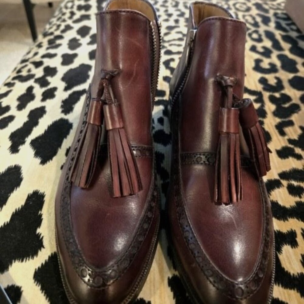 Centenario Portugal Women's Flat Ankle Boots PRISTINE